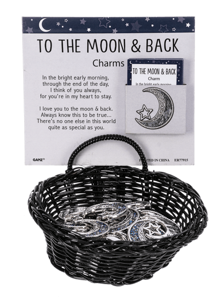 Ganz Gifts I Love You to the Moon and Back Charm