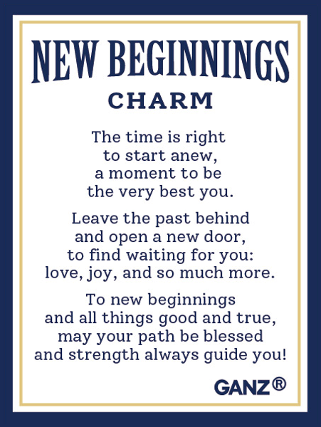 Ganz Gifts New Beginnings Charm