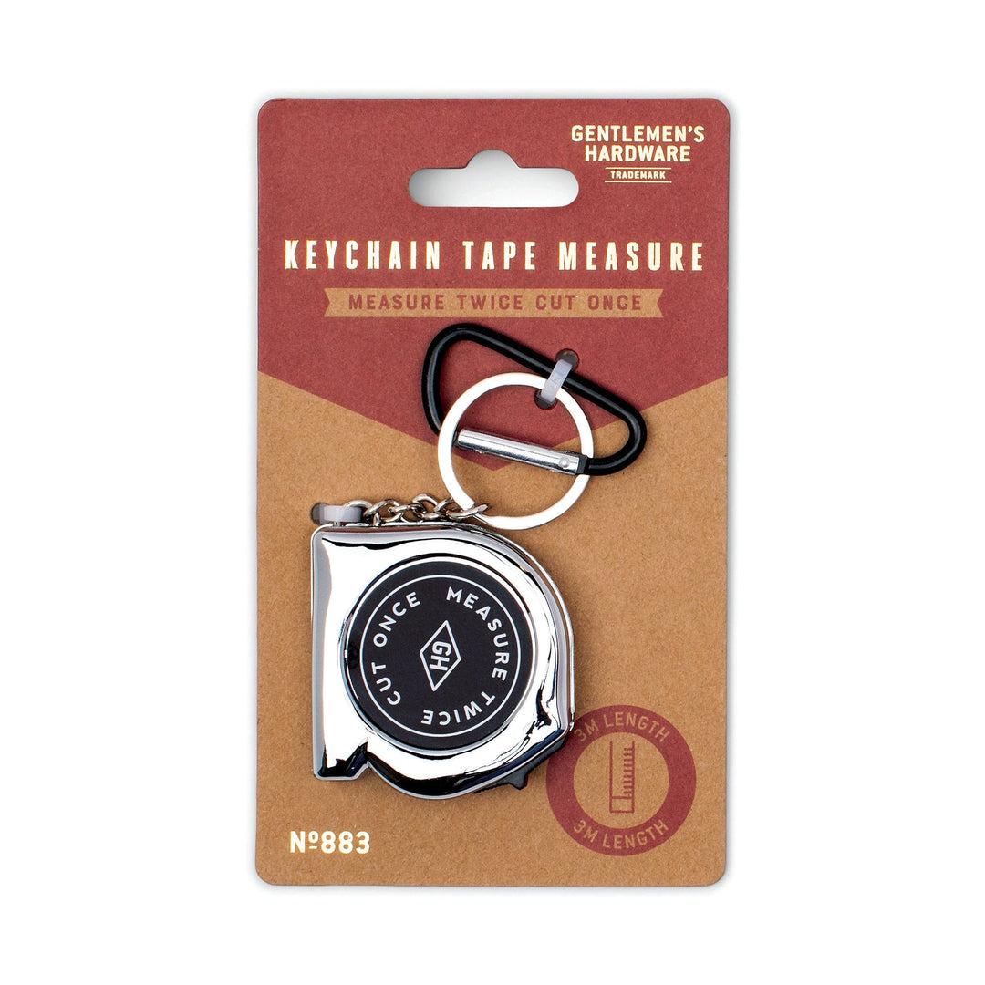 Gentlemen's Hardware Gifts Key Chain Tape Measure