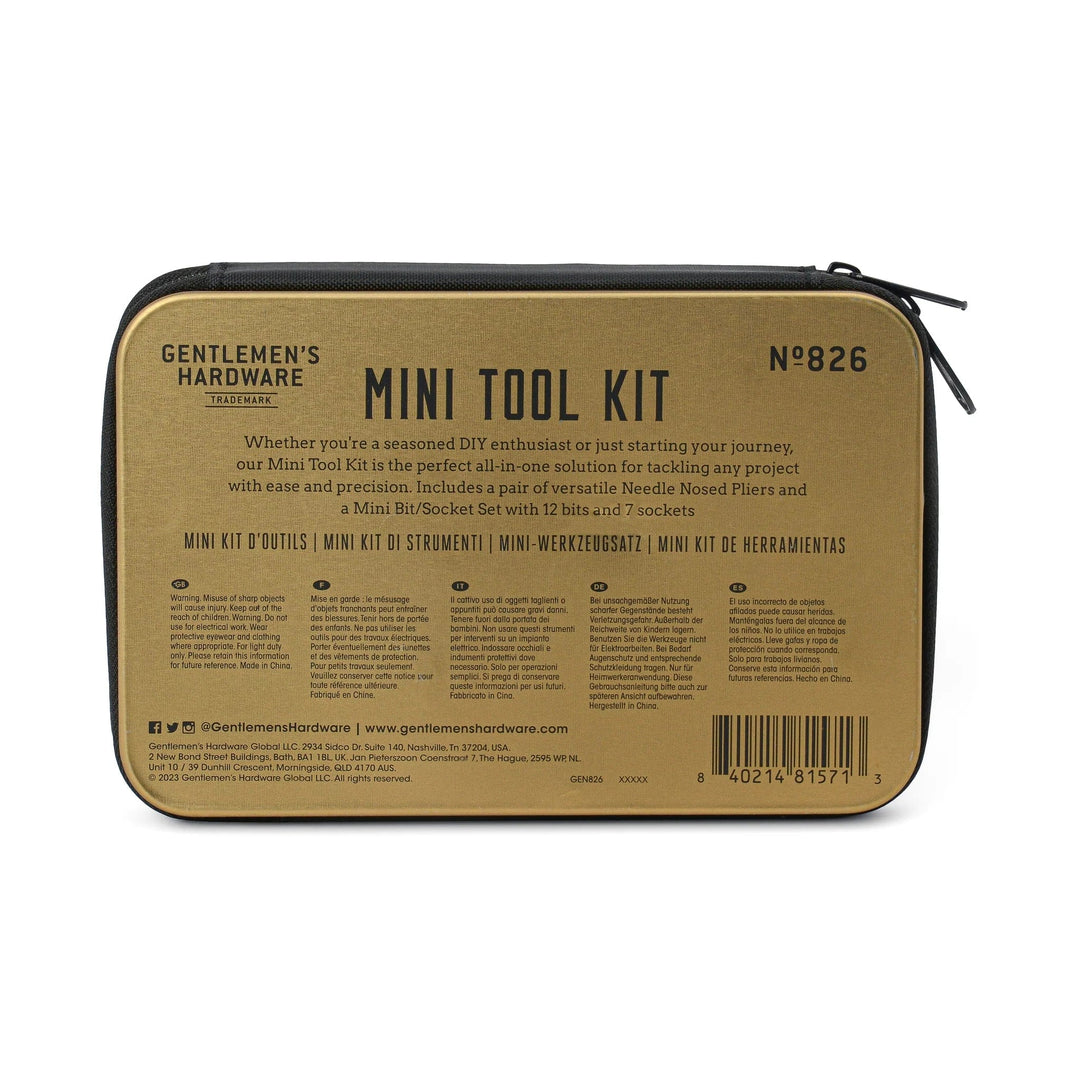 Gentlemen's Hardware Men's gifts Mini Tool Kit