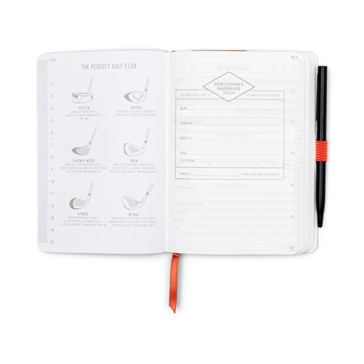 Gentlemen's Hardware Paper Waterproof Golf Notebook