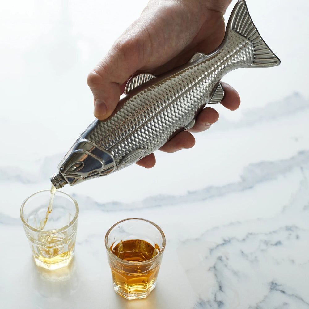 Gentlemen's Hardware Tool Fish Hip Flask