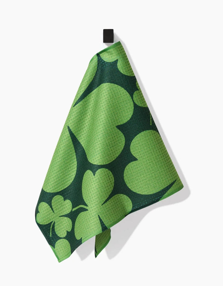 Geometry Bar Towel Clever Clover Bar Towel