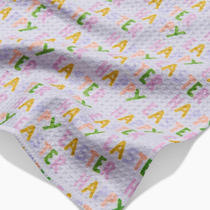 Geometry Bar Towel Easter Cheer Bar Towel