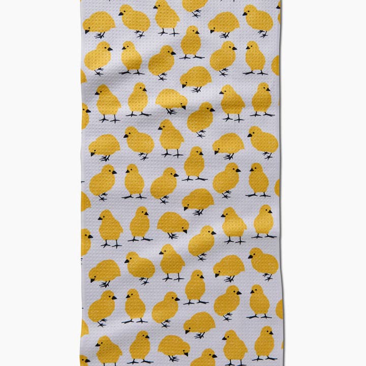 Geometry Bar Towel Peep Parade Bar Towel