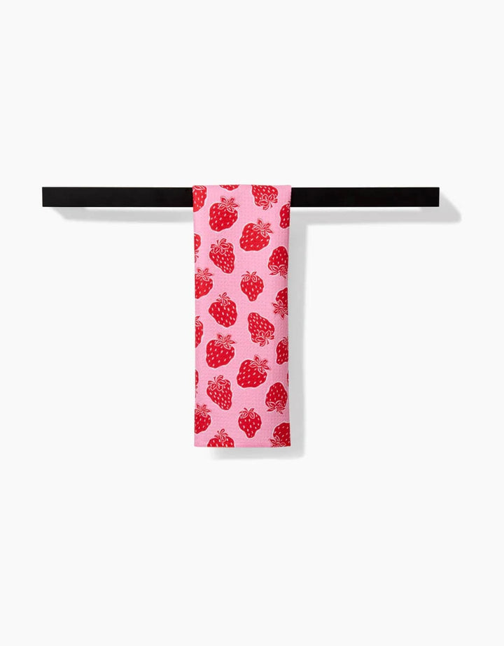 Geometry Bar Towel Strawberry Fields Bar Towel