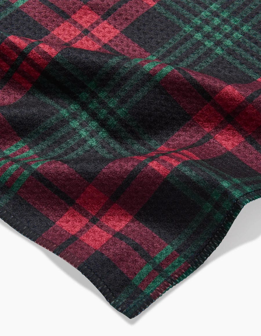 Geometry Bar Towel Very Merry Plaid Bar Towel