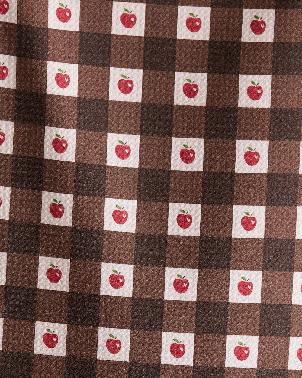 Geometry Holiday Apple Picnic Bar Towel