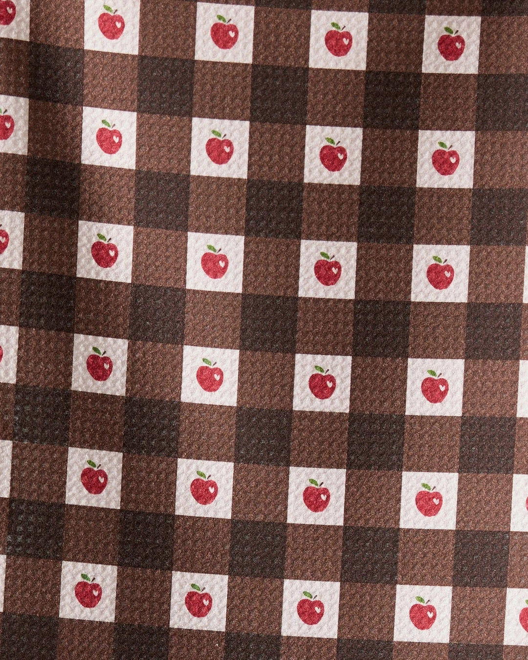Geometry Holiday Apple Picnic Bar Towel