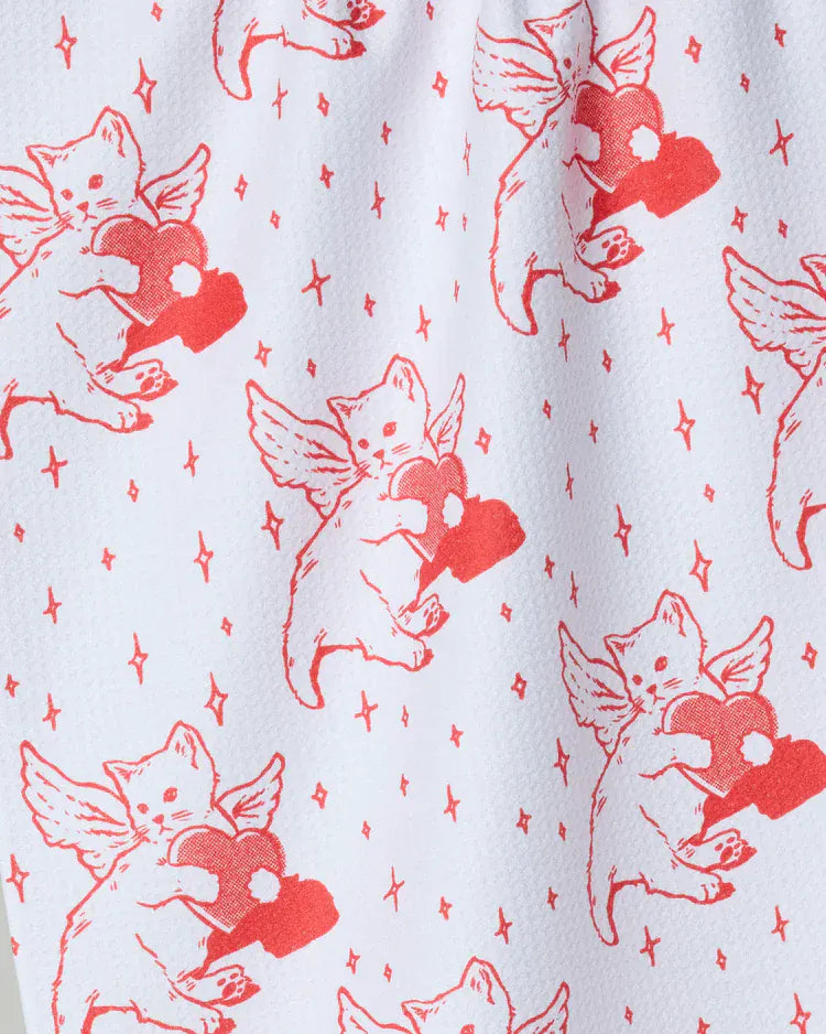 Geometry Holiday Best Interest Tea Towel