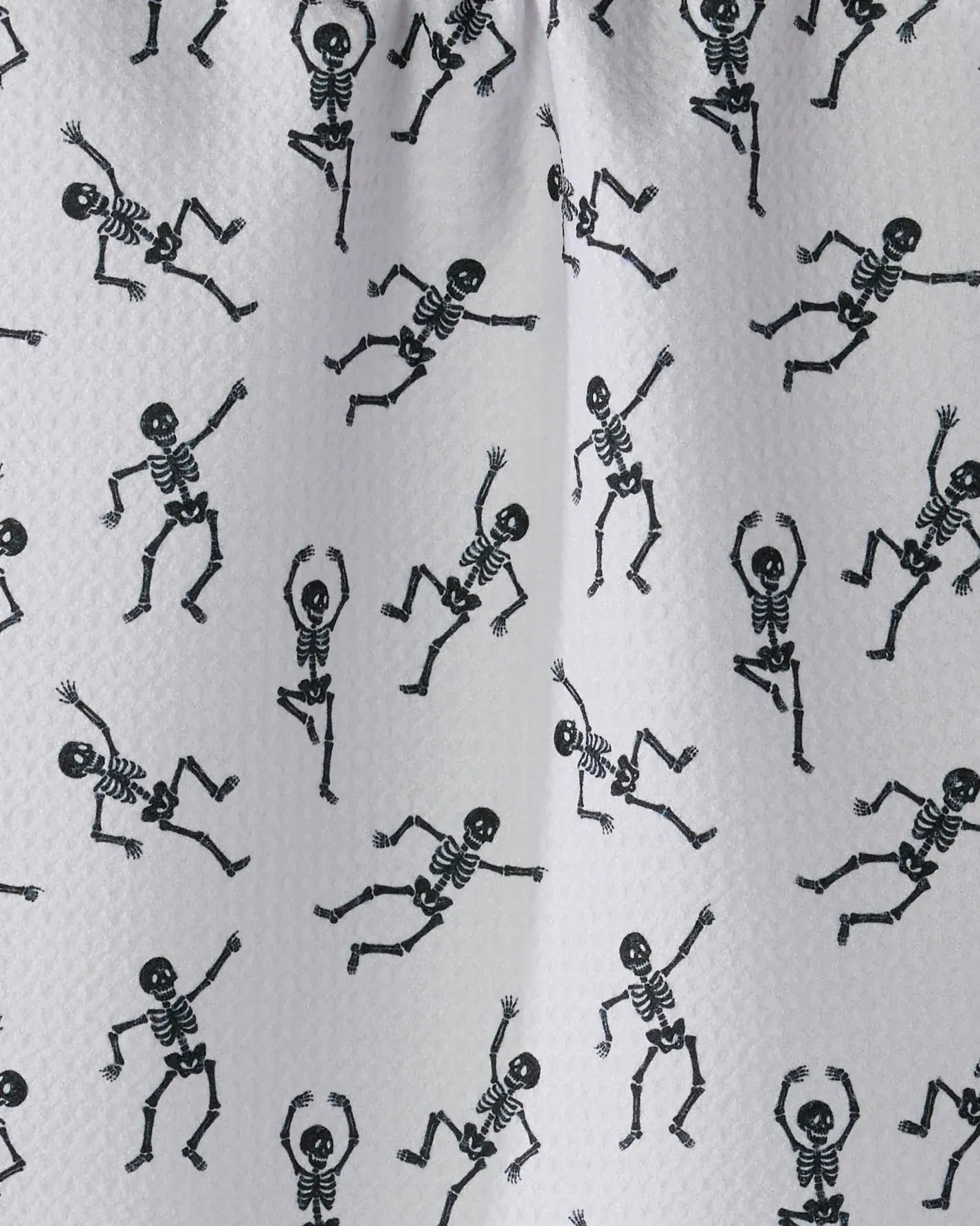 Geometry Holiday Bone Jamboree White Bar Towel