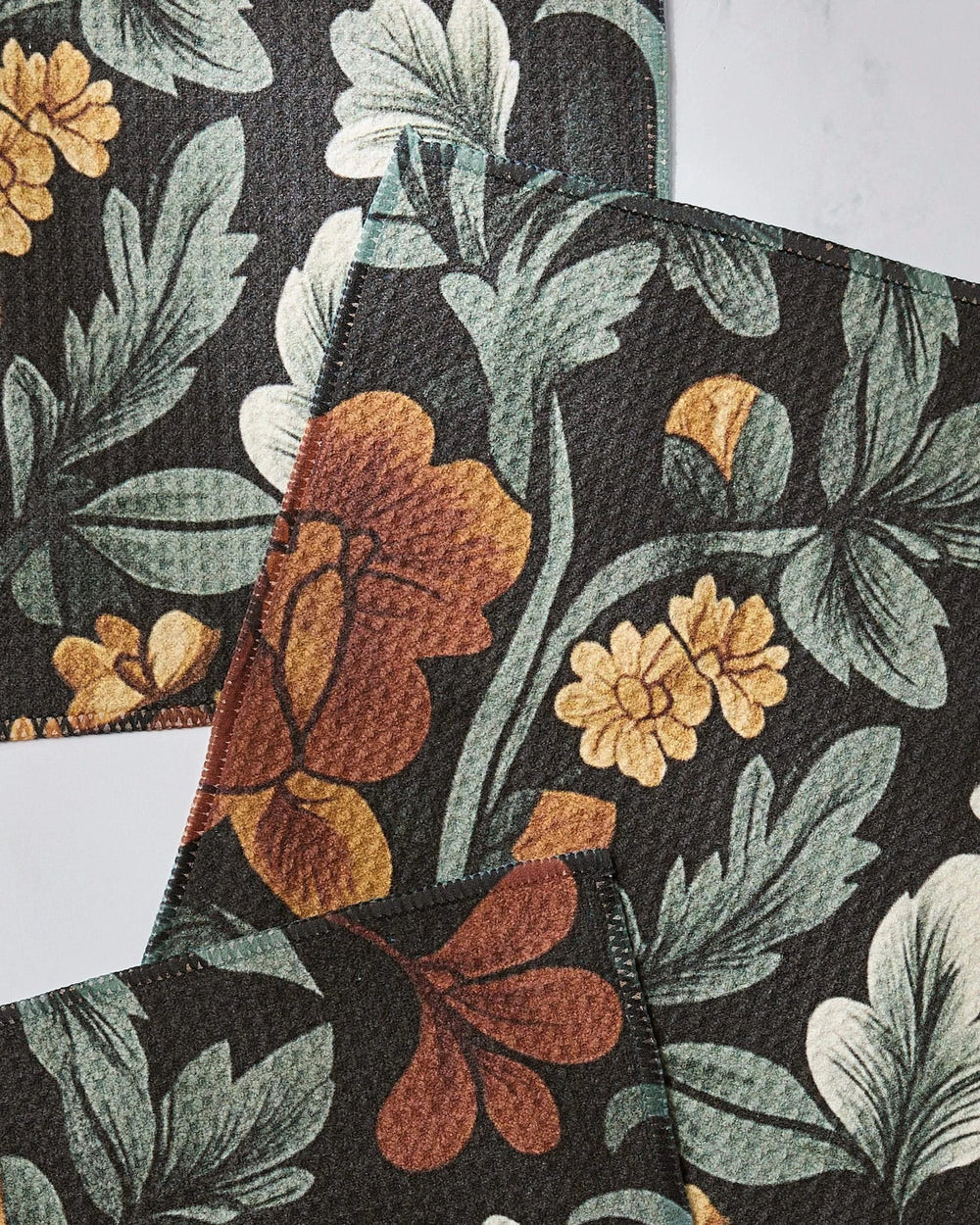 Geometry Holiday Classic Floral Dishcloth Set
