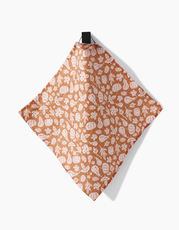 Geometry Holiday Farm Harvesting Days Dishcloth Set