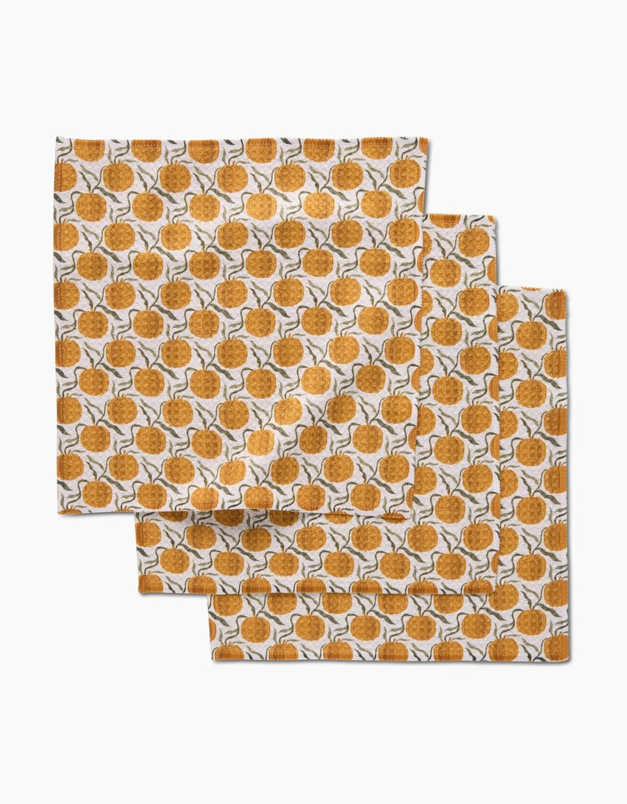Geometry Holiday Hearth and Vine Dishcloth Set