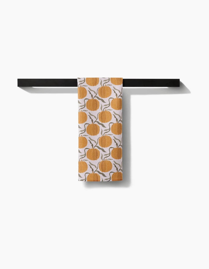 Geometry Holiday Hearth and Vine Tea Towel
