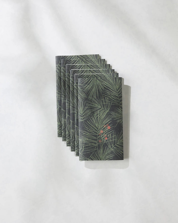 Geometry Holiday Not Paper Towels - Evergreen Pine