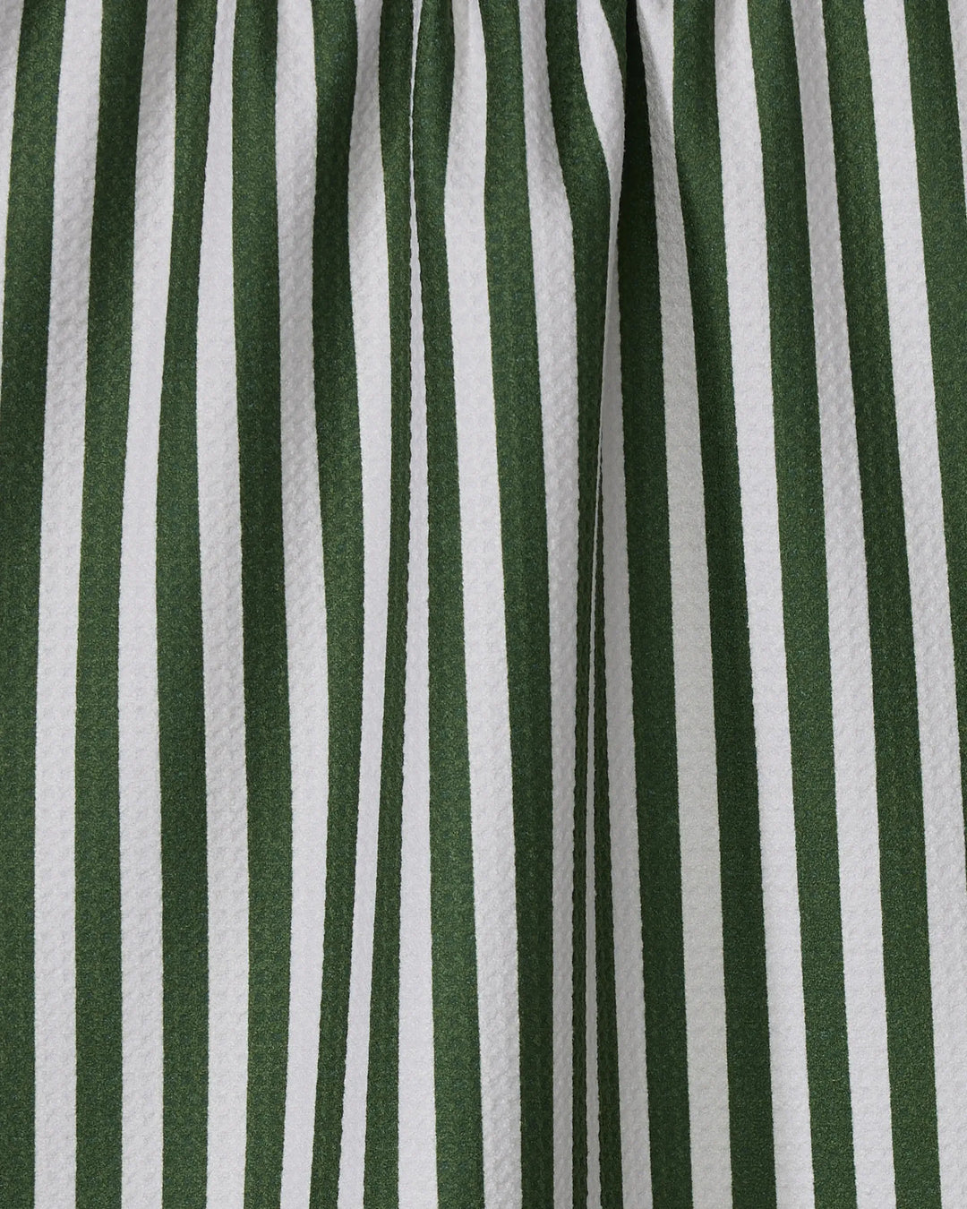 Geometry Holiday Ribbon Green Tea Towel