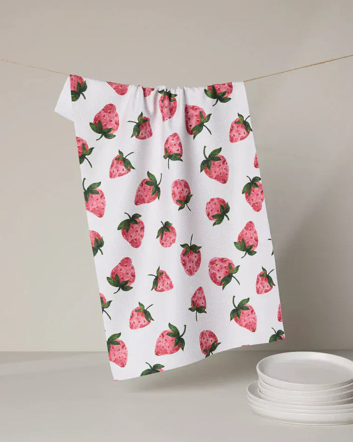 Geometry Holiday The Sweetest Tea Towel