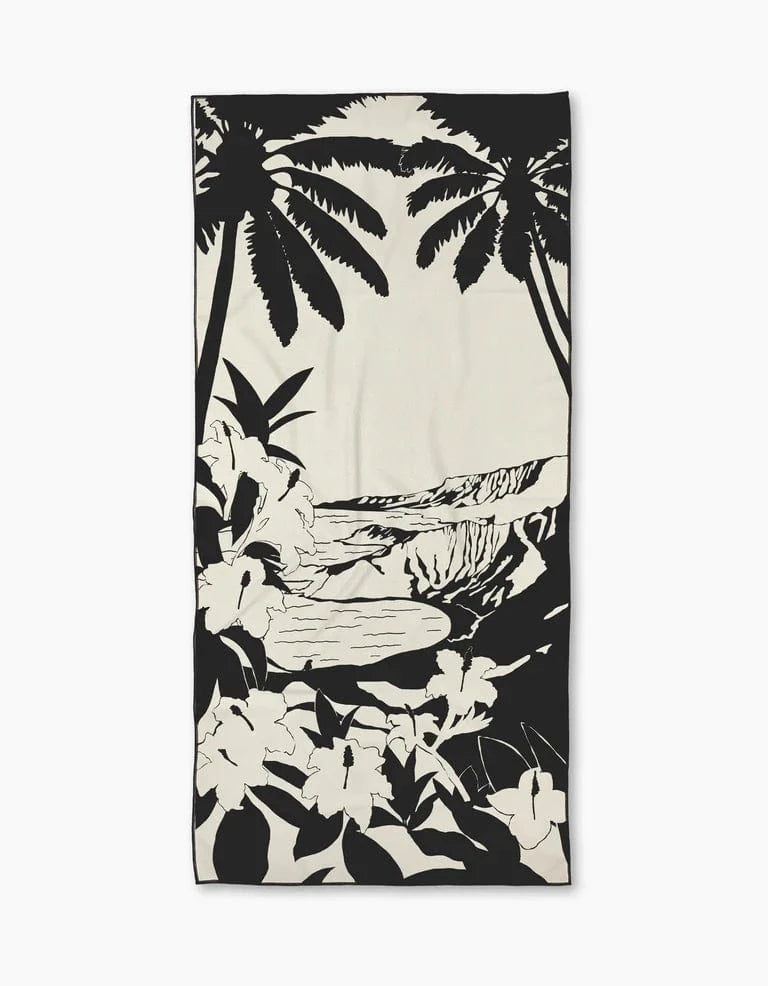 Geometry Home Aloha Shores Beach Towel