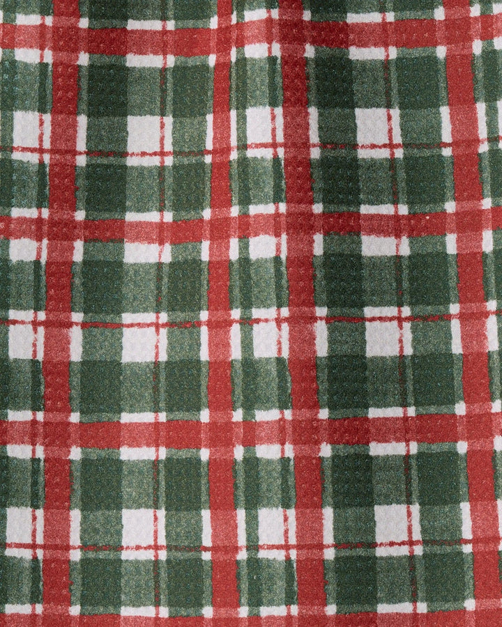 Geometry Home Alpine Plaid Mini Towel
