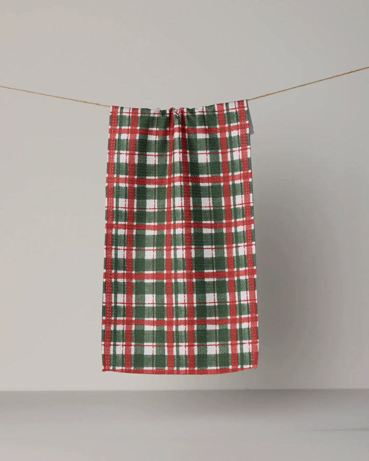 Geometry Home Alpine Plaid Mini Towel