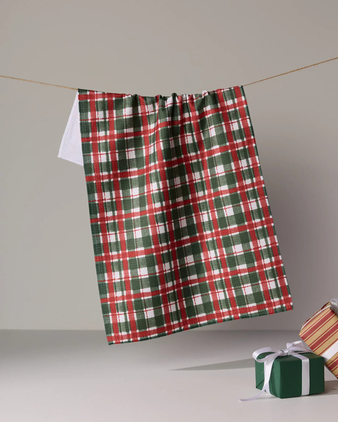 Geometry Home Alpine Plaid Tea Towel