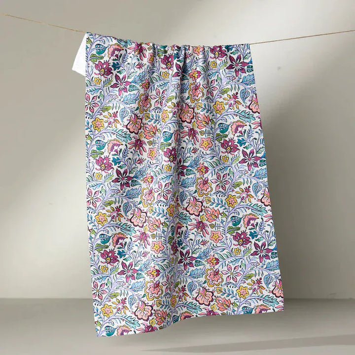 Geometry Home Amethyst Tea Towel