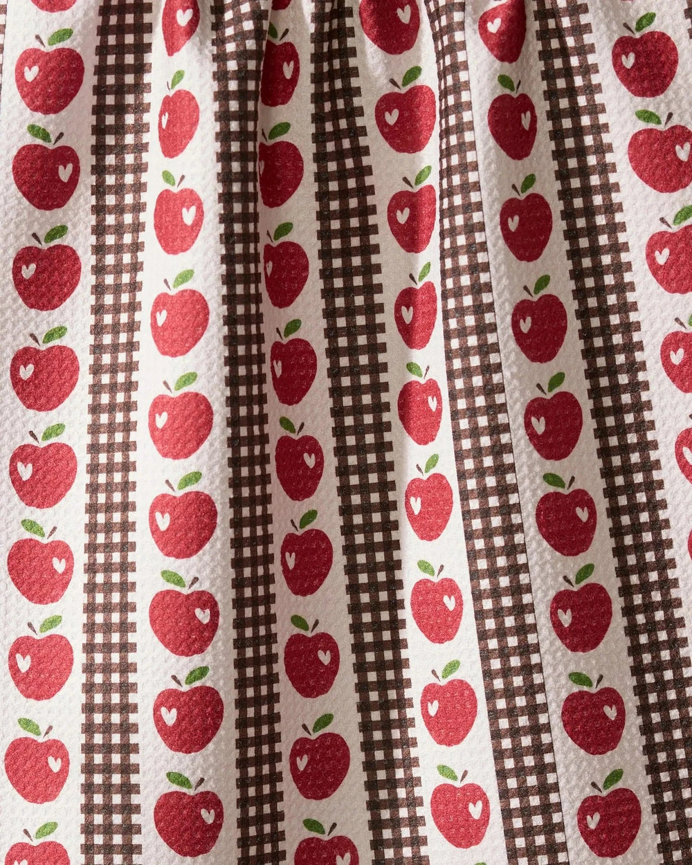 Geometry Home Apple Picking Day Tea Towel