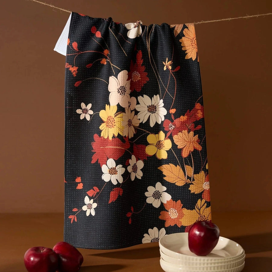Geometry Home Autumn Whispers Tea Towel