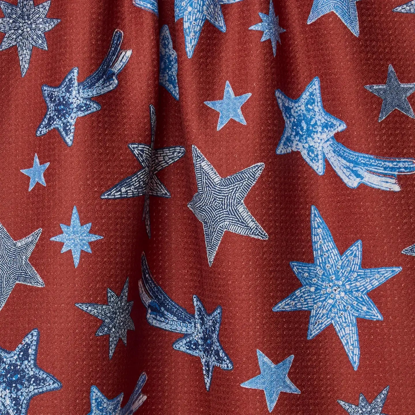 Geometry Home Beaded Stars Tea Towel