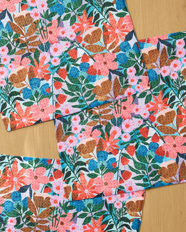 Geometry Home Bloom Entangled Dishcloth Set