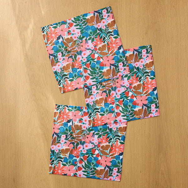 Geometry Home Bloom Entangled Dishcloth Set