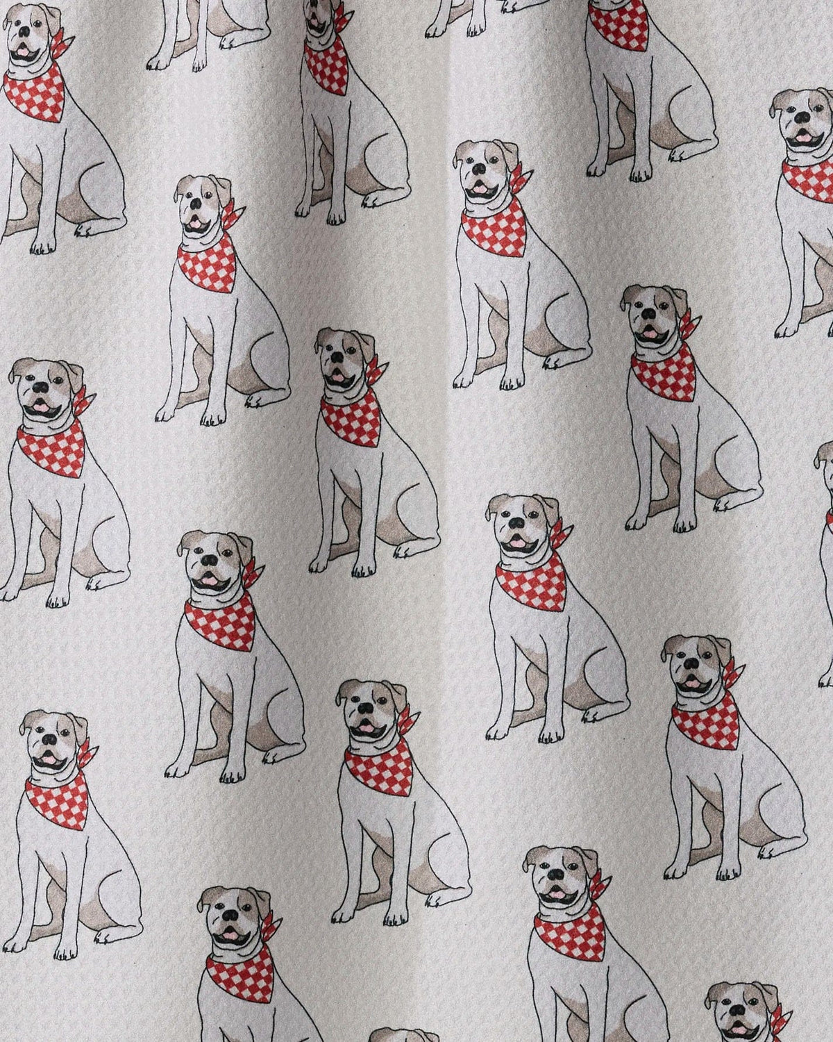 Geometry Home Bulldog Club Tea Towel