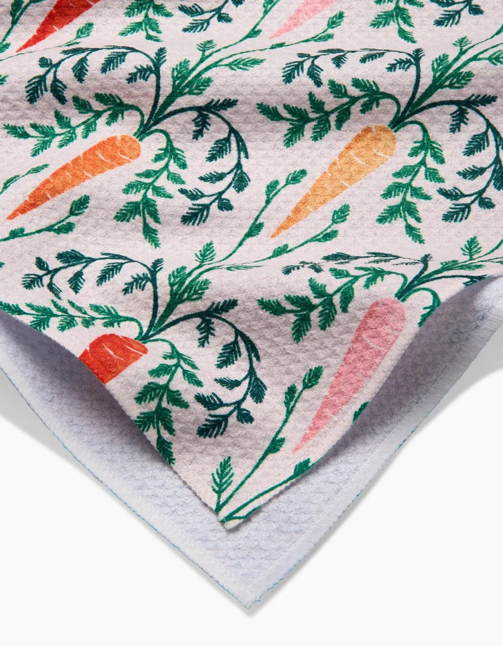 Geometry Home Carrot Damask Tea Towel