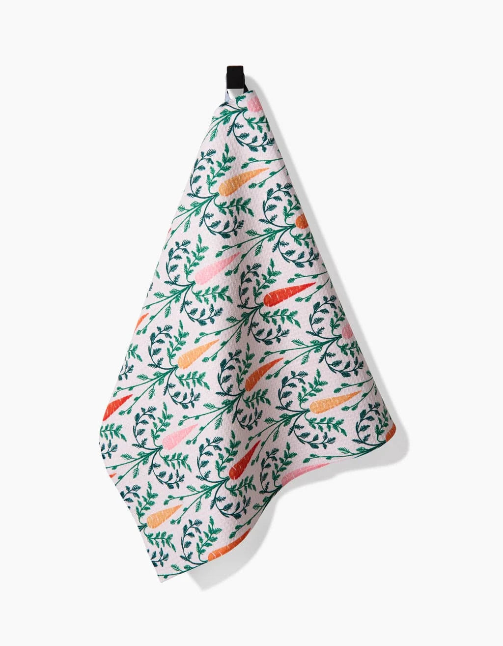 Geometry Home Carrot Damask Tea Towel