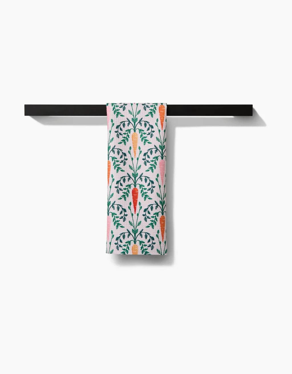 Geometry Home Carrot Damask Tea Towel