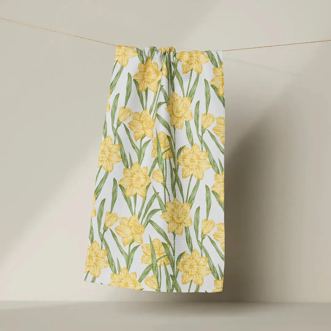 Geometry Home Daffodil Darling Bar Towel