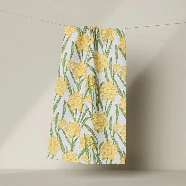 Geometry Home Daffodil Darling Bar Towel