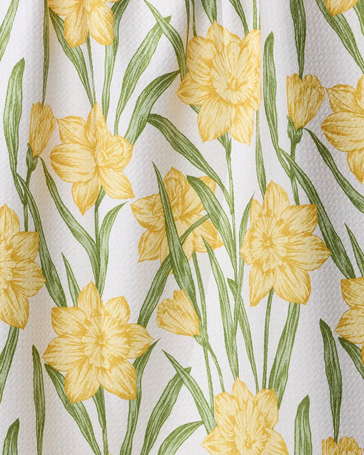 Geometry Home Daffodil Darling Tea Towel