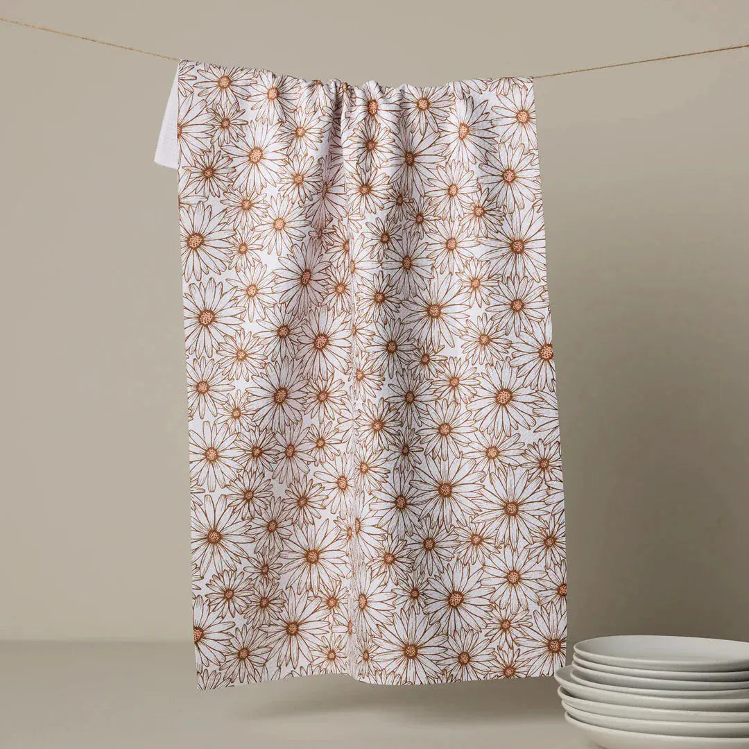 Geometry Home Daisy Trail Tea Towel
