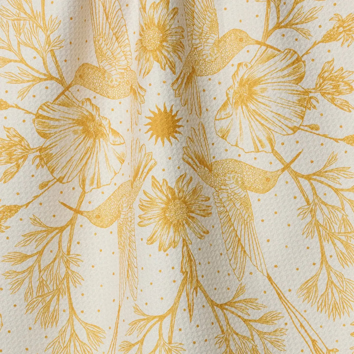 Geometry Home Gilded Nectar Tea Towel