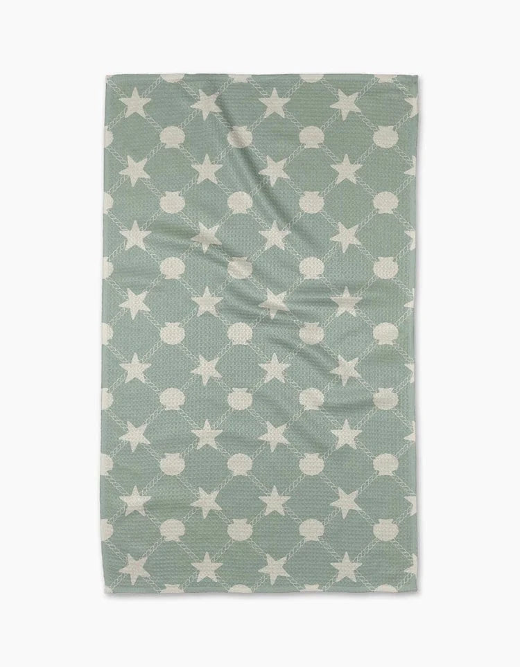 Geometry Home Harbor Haven Tea Towel