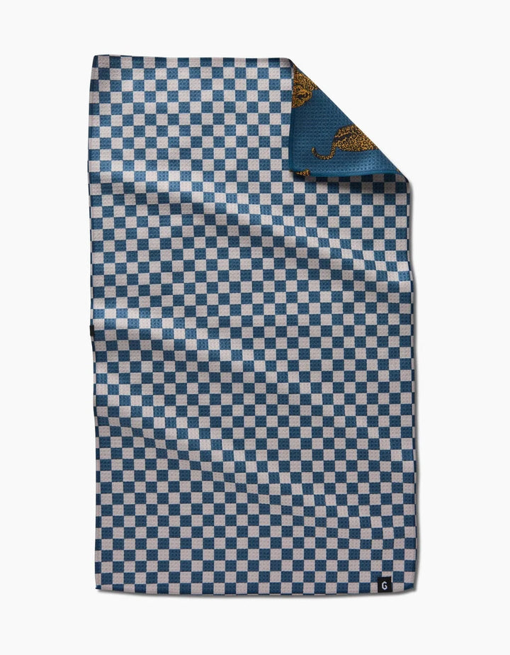 Geometry Home Leopard Loving Double-Sided Kitchen Tea Towel