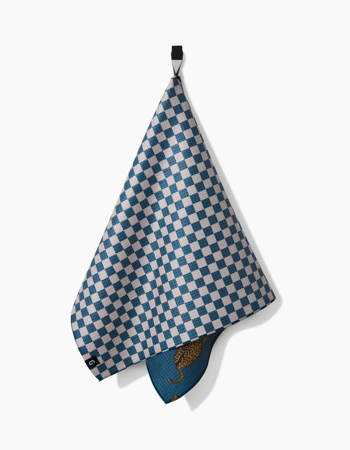 Geometry Home Leopard Loving Double-Sided Kitchen Tea Towel