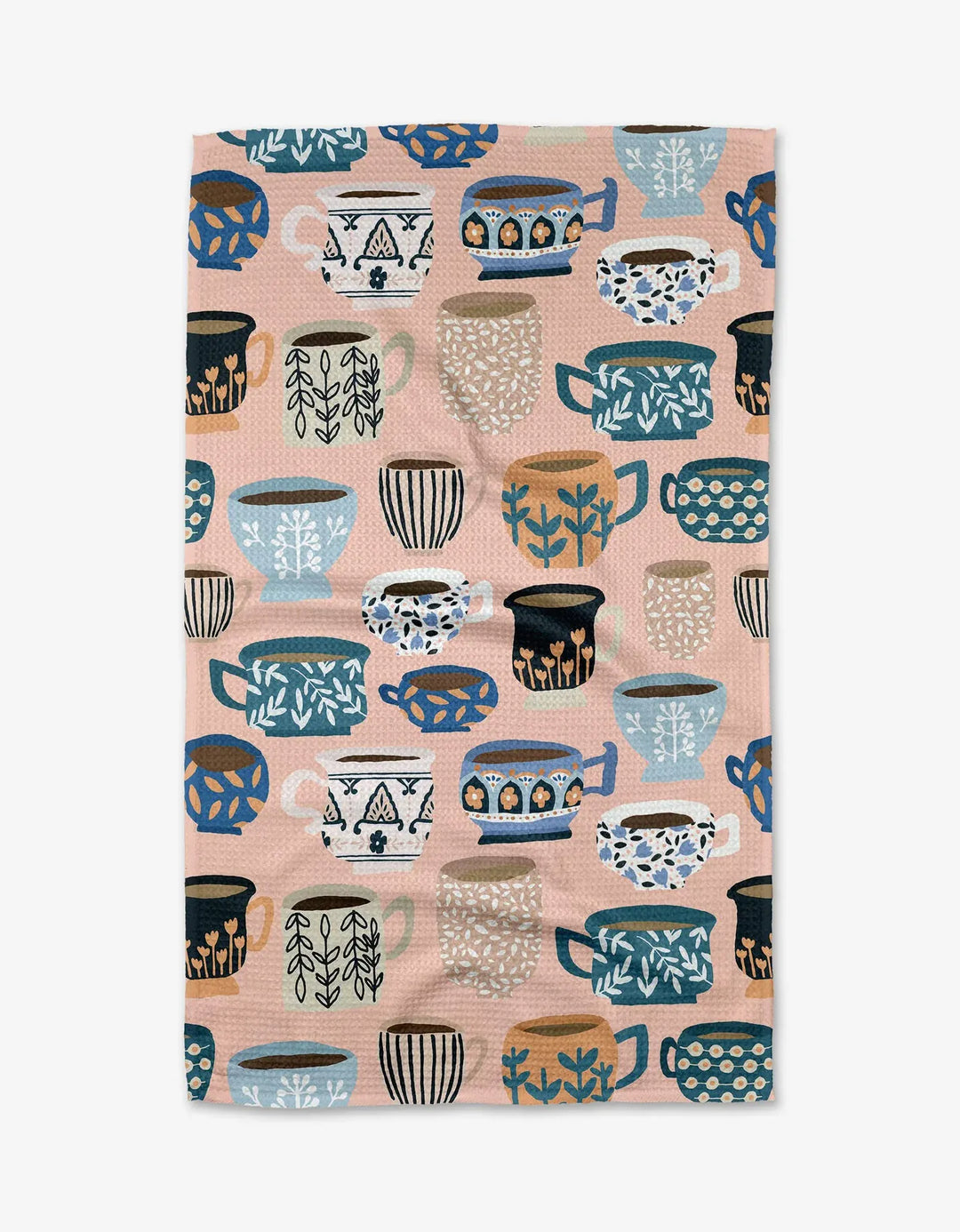 Geometry Home Les Tasses Tea Towel