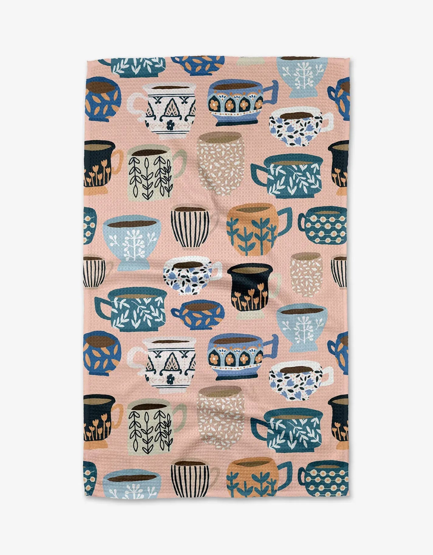 Geometry Home Les Tasses Tea Towel