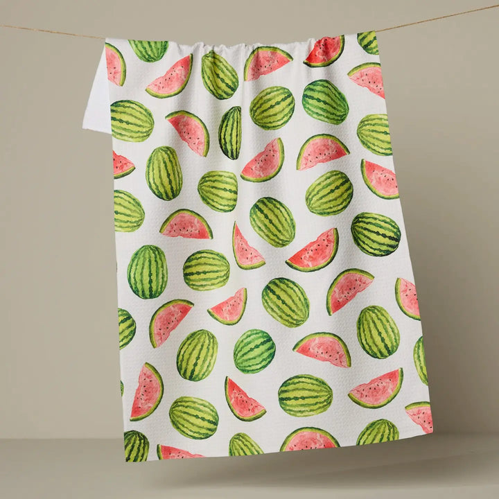 Geometry Home Melon Market Tea Towel