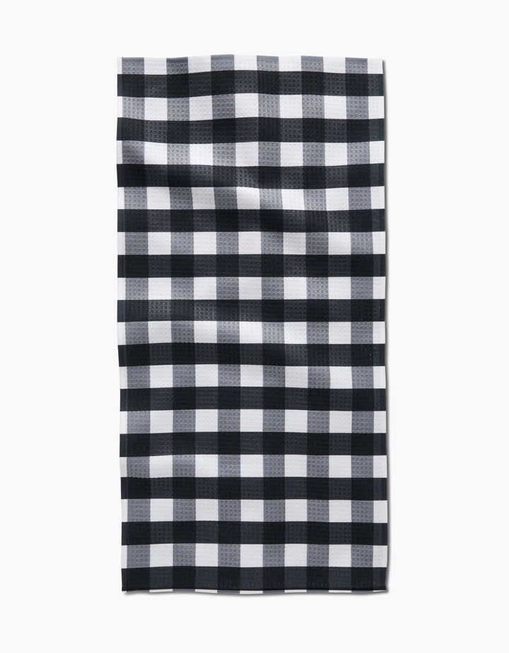 Geometry Home Midnight Flannel Bar Towel