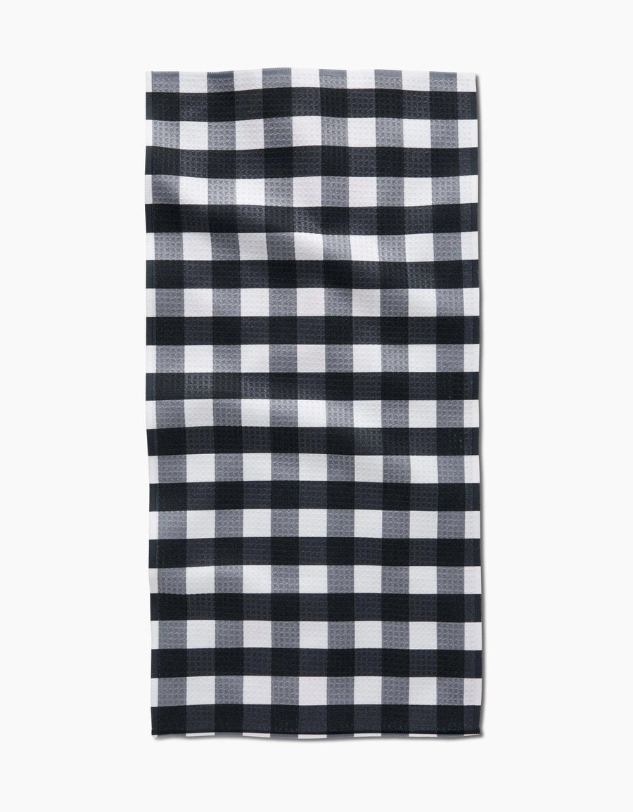 Geometry Home Midnight Flannel Bar Towel