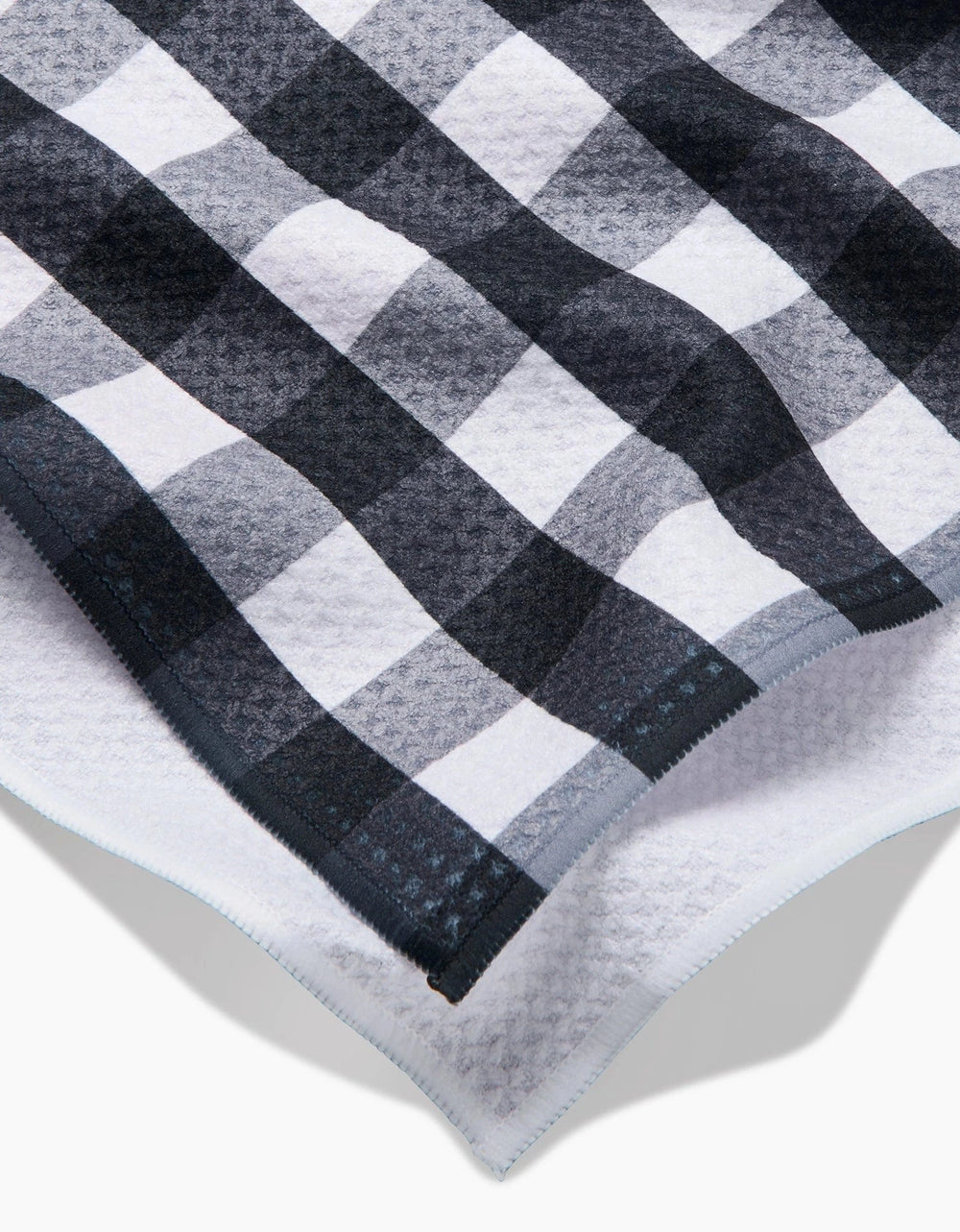 Geometry Home Midnight Flannel Tea Towel